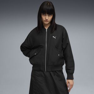 PUMA - T7 Satin - Bomberjack - Zwart - Dames
