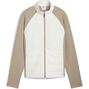 PUMA - CLOUDSPUN - Fleece Hybrid Golfjack - Wit