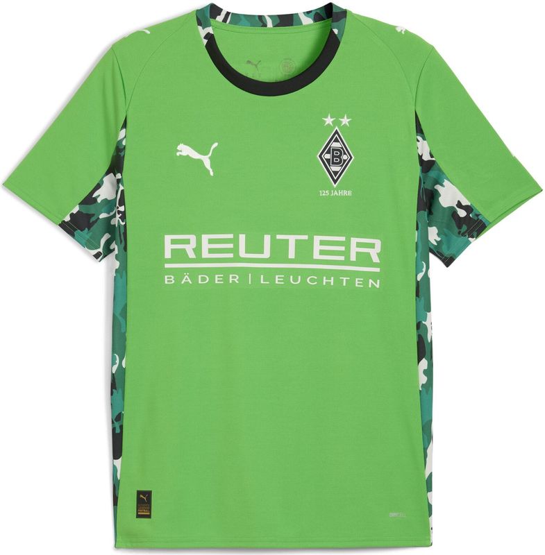PUMA - Borussia Mönchengladbach 25/26 - Uitshirt - Groen/Wit