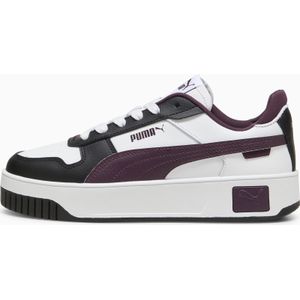 PUMA Carina Street sneakers voor Dames, Wit/Zwart