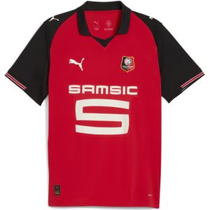 PUMA - Stade Rennais FC 25/26 - Thuisshirt - Zwart/Rood