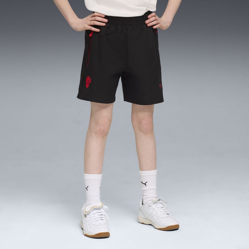 PUMA - PUMATECH - Geweven Short - Zwart/Rood