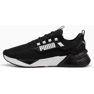 PUMA Retaliate 3 hardloopschoenen unisex, Wit/Zwart