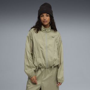 PUMA DARE TO oversized geweven jack voor Dames, Maat XXS
