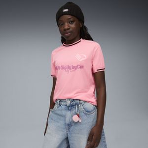 PUMA Palermo F.C. 25/26 Replica thuisshirt, Roze, Maat 5-6Y