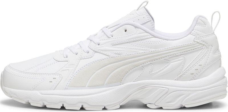 PUMA - Milenio Tech Leather - Sneakers - Grijs/Wit