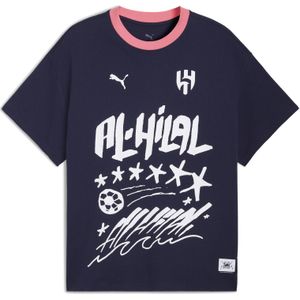 PUMA HOOPS x AL HILAL SFC basketbal-T-shirt voor Heren, Blauw, Maat S