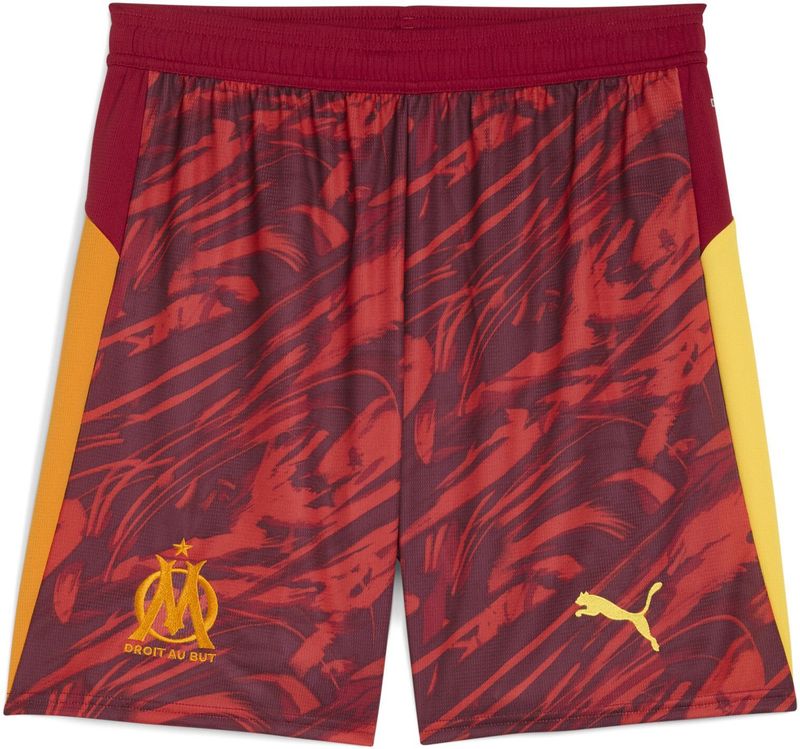 PUMA - Olympique de Marseille 25/26 - Keepersshort - Geel