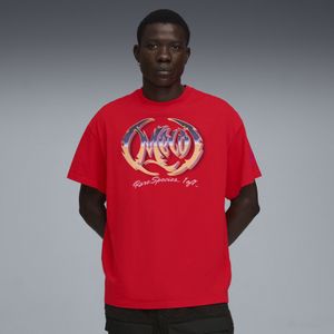 PUMA LaMelo Supernova T-shirt I voor Heren, Rood, Maat S