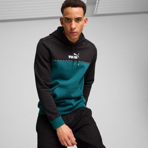 PUMA Essentials Block Tape Hoodie, Groen