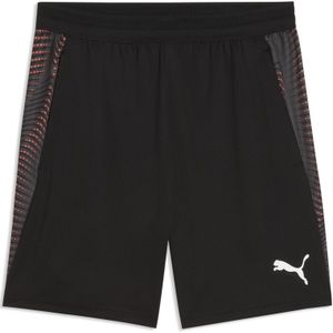 PUMA individualFINAL voetbalshort voor Heren, Grijs/Rood, Maat S