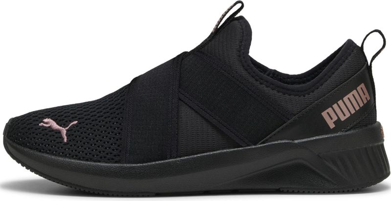 PUMA - SOFTRIDE Harli Slip-On - Hardloopschoenen - Roze/Zwart/Goud