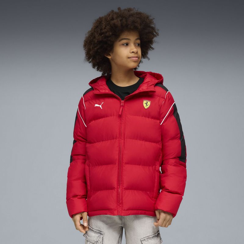 Puma - Ferrari Sportswear - Gewatteerde Jas - Kids - Ecolite