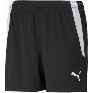 PUMA teamLIGA voetbalshort voor Dames, Wit/Zwart