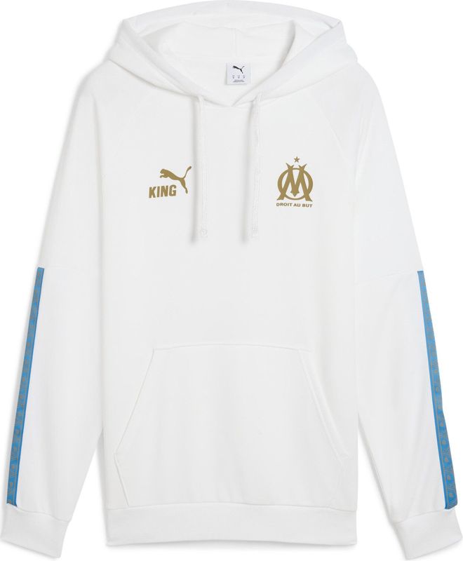Puma - OM King - Sweatshirt - Blauw - Katoen