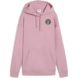 PUMA - Wardrobe Essentials - Hoodie - Roze - Relaxed Fit