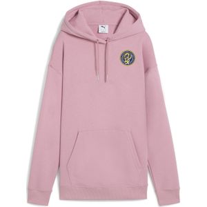 PUMA - Wardrobe Essentials - Hoodie - Roze - Relaxed Fit