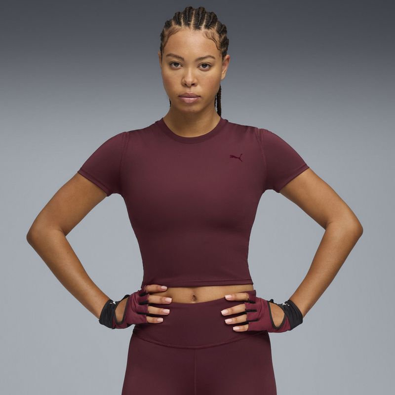 PUMA - SHAPE - T-shirt - Dames - Korte Mouwen - Normale Pasvorm