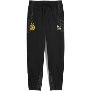 PUMA KIDSUPER x BORUSSIA DORTMUND Travel broek voor Heren, Zwart/Geel, Maat S