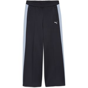 PUMA FtblEdition Voetbal T7 trainingsbroek voor Dames, Blauw/Grijs, Maat S