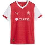 PUMA Stade de Reims 25/26 thuisshirt, Rood/Wit, Maat 9-12M