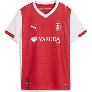 PUMA Stade de Reims 25/26 thuisshirt, Rood/Wit, Maat 9-12M