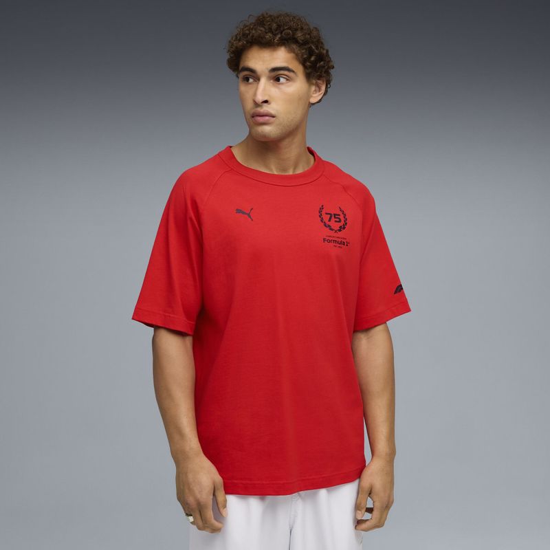 PUMA - F1® 75 yrs - T-shirt - Rood - Voor Heren