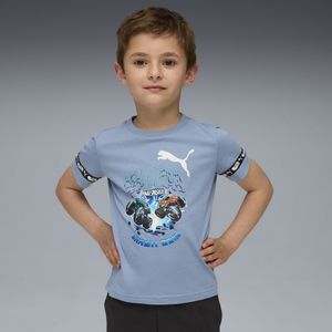 PUMA - T-shirt - Blauw - PUMA x HOT WHEELS™ MONSTER TRUCKS