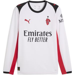 PUMA - AC Milan 25/26 - Uitshirt - Rood/Wit - Lange Mouwen