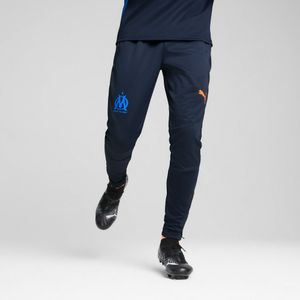 PUMA Olympique de Marseille trainingsbroek, Blauw/Oranje