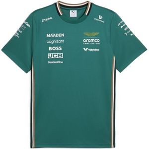 PUMA x ASTON MARTIN ARAMCO F1® TEAM Replica T-shirt voor Heren, Groen, Maat S