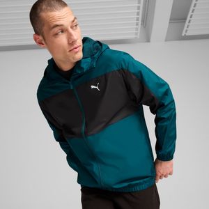 PUMA Windjack met mesh voering, Groen