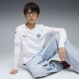 PUMA - IJsland Team 2025 - Uitshirt - Blauw/Wit