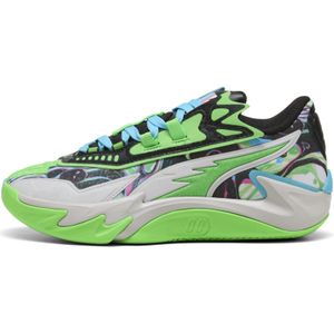 Scoot Zeros II 2K basketbalschoenen, Grijs, Maat 35,5 | PUMA