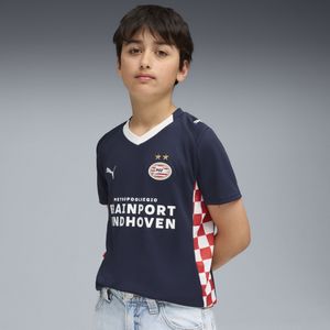 PUMA PSV Eindhoven 25/26 Away Jersey Youth, Blauw/Wit, Maat 7-8Y