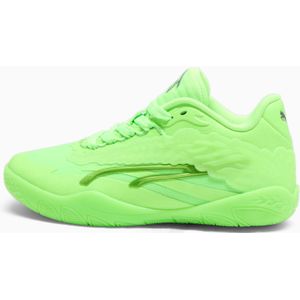 PUMA Stewie 3 Team basketbalschoenen voor Dames, Groen/Grijs