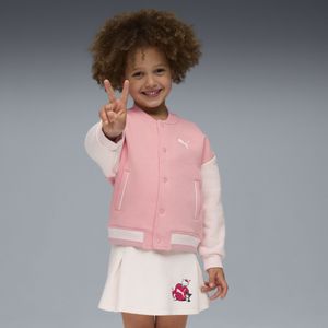 PUMA x HELLO KITTY AND FRIENDS bomberjack voor Dames, Roze, Maat 4-5Y