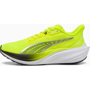 PUMA Darter Pro hardloopschoenen voor Dames, Zwart/Geel