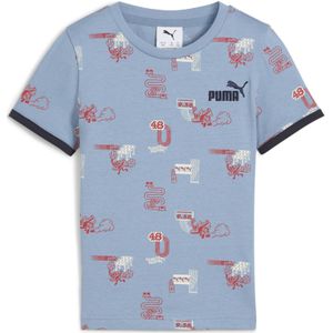 PUMA - Little Runners - T-shirt - Blauw