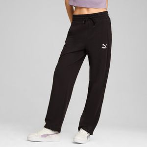 PUMA T7 trainingsbroek met hoge taille, Zwart