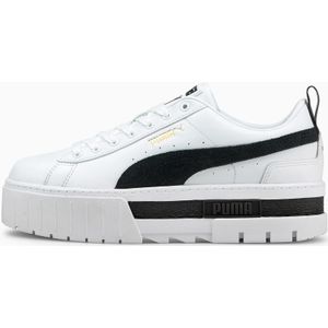 PUMA Mayze sneakers voor Dames, Wit/Zwart