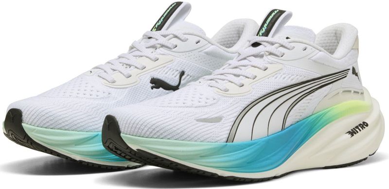 PUMA - Magnify NITRO 3 - Hardloopschoenen - Wit