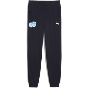 PUMA Olympique de Marseille FtblCulture sweatpant voor Heren, Blauw/Wit, Maat S