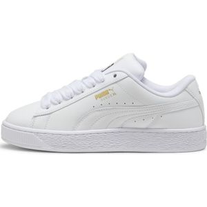 Suede XL leren sneakers uniseks, Grijs/Wit, Maat 38 | PUMA