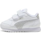 PUMA - ST Runner v4 Glitter - Sneakers - Grijs/Wit/Zilver