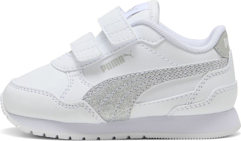 PUMA - ST Runner v4 Glitter - Sneakers - Grijs/Wit/Zilver