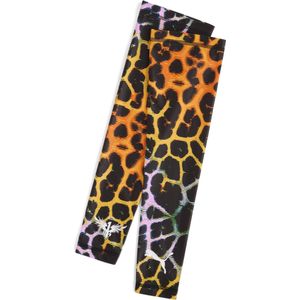 PUMA Melo Alien Skins basketbalmouwen voor Heren, Zwart, Maat S