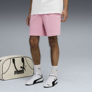 PUMA WARDROBE ESS Relaxed short voor Heren, Roze, Maat S