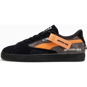 PUMA Mercedes-AMG Motorsport Suede T unisex sneakers, Oranje/Zwart