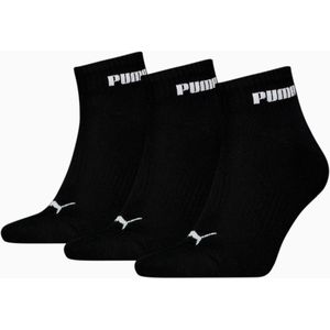 PUMA uniseks korte sokken, Zwart